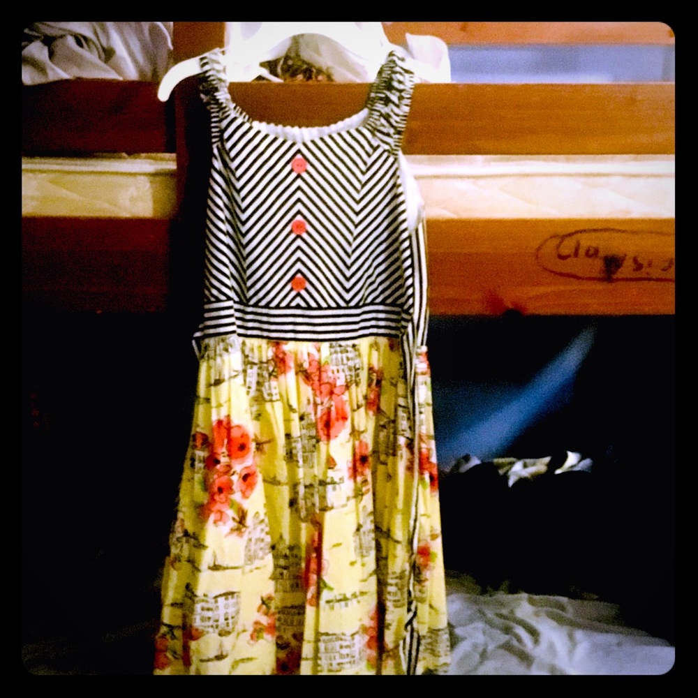 A spring dress, designed for little girls